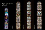 Brassac, église St-Georges, vitraux (81)