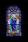Lacaze, église de Saint-Pierre-de-Combejac, vitraux (81)