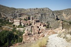 Journée 6 - Albarracín, vue générale à mi-hauteur des murailles, prov. de Teruel