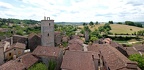 Cardaillac, vue partielle - du haut de la tour de Sagnes (46)