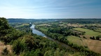 Domme, vue sur la Dordogne du haut du village (24)