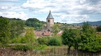 Nant, au fil des canaux des Vernèdes, vue sur l'église Saint-Pierre  (12)