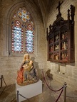 Poligny, Collégiale Saint-Hippolyte, sculpture dite 