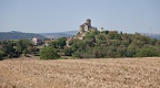 Léotoing, vue générale, le château (43)