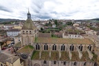 Cluny, l'église Notre-Dame, vue du haut de la tour des fromages (71)