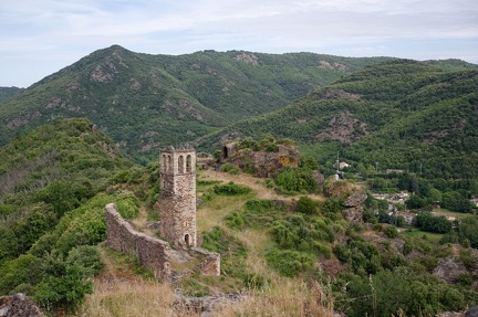 Saint-Gervais-sur-Mare, sur le site des ruines de Neyran (34)