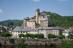 Estaing, vue partielle, le château (12)
