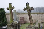 Paroy, cimetière de l'église Saint-Ferréol-et-Saint-Maclou (77)