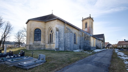 Mièges, église Saint Germain (39)