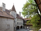Gruyères, le château (c. Friburg, Suisse)