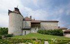 Gruyères, le château (c. Friburg, Suisse)