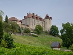 Gruyères, le château (c. Friburg, Suisse)