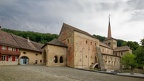 Romainmôtier, l'abbatiale (c. Vaud, Suisse)