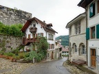 Moudon, en parcourant la ville (c. Vaud, Suisse)